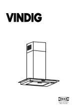 IKEA VINDIG Manual предпросмотр