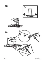 Предварительный просмотр 20 страницы IKEA VINDIG Manual