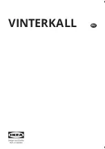 IKEA VINTERKALL Manual preview