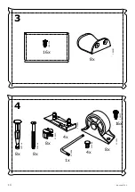 Предварительный просмотр 10 страницы IKEA VISTHUS Assembly Instructions Manual