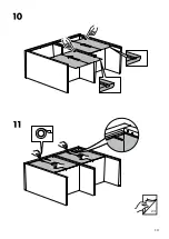 Предварительный просмотр 19 страницы IKEA VISTHUS Assembly Instructions Manual