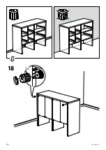 Предварительный просмотр 26 страницы IKEA VISTHUS Assembly Instructions Manual