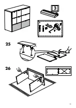 Предварительный просмотр 31 страницы IKEA VISTHUS Assembly Instructions Manual