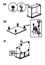 Предварительный просмотр 33 страницы IKEA VISTHUS Assembly Instructions Manual