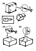 Предварительный просмотр 34 страницы IKEA VISTHUS Assembly Instructions Manual