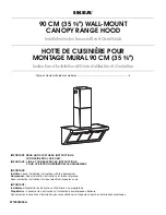 Предварительный просмотр 1 страницы IKEA W10018030A Installation Instructions And Use & Care Manual