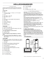 Предварительный просмотр 5 страницы IKEA W10177447B Installation Instructions And Use & Care Manual