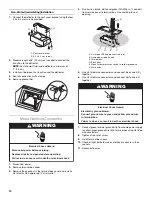 Предварительный просмотр 10 страницы IKEA W10177447B Installation Instructions And Use & Care Manual