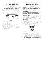 Предварительный просмотр 12 страницы IKEA W10177447B Installation Instructions And Use & Care Manual