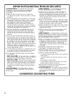 Предварительный просмотр 18 страницы IKEA W10177447B Installation Instructions And Use & Care Manual