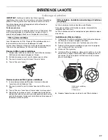 Предварительный просмотр 27 страницы IKEA W10177447B Installation Instructions And Use & Care Manual