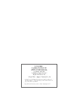 Предварительный просмотр 129 страницы Ikegami CCU-890 Operation Manual