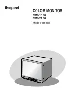 Предварительный просмотр 24 страницы Ikegami CMF-1580 User Manual