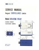 Предварительный просмотр 1 страницы Ikegami CTC-4700 Service Manual