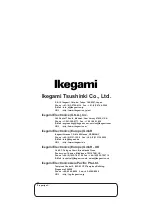 Предварительный просмотр 166 страницы Ikegami FA-97A Operation Manual