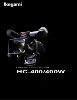 Ikegami HC-400 Operation Manual preview