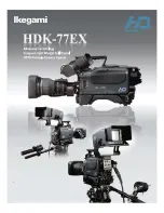 Предварительный просмотр 9 страницы Ikegami HDK-790EXIII Manual