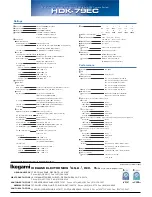 Предварительный просмотр 20 страницы Ikegami HDK-790EXIII Manual