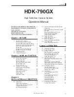 Предварительный просмотр 15 страницы Ikegami HDK-790GX Operation Manual