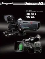 Ikegami HDK-970A Specifications предпросмотр