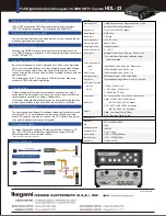 Preview for 2 page of Ikegami HDL-23 Product Specification