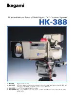 Ikegami HK-388 Specification preview