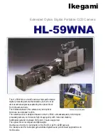 Ikegami HL-59WNA Brochure & Specs предпросмотр