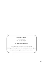 Предварительный просмотр 19 страницы Ikegami HLE-1853G Operation Manual