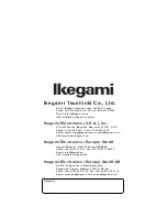 Предварительный просмотр 80 страницы Ikegami HLM-905WR Operation Manual