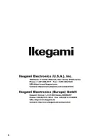 Предварительный просмотр 20 страницы Ikegami HMM-1850 Operation Manual