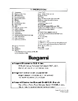 Предварительный просмотр 8 страницы Ikegami ICD-31 Instruction Manual