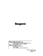 Предварительный просмотр 23 страницы Ikegami ICD-376 Instruction Manual