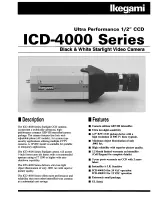 Предварительный просмотр 1 страницы Ikegami ICD-4000 Series Instruction Manual