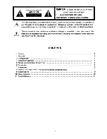 Preview for 2 page of Ikegami ICD-4120 Instruction Manual