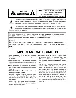 Предварительный просмотр 3 страницы Ikegami ICD-42A Instruction Manual