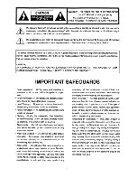 Предварительный просмотр 4 страницы Ikegami ICD-4612 Instruction Manual