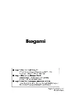 Предварительный просмотр 20 страницы Ikegami ICD-4612 Instruction Manual