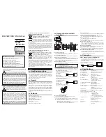 Предварительный просмотр 1 страницы Ikegami ICD-49 Instruction Manual