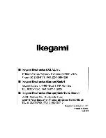 Предварительный просмотр 30 страницы Ikegami ICD-504 Instruction Manual