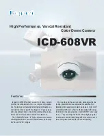 Ikegami ICD-608VR Speficifications предпросмотр