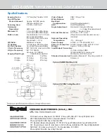 Предварительный просмотр 2 страницы Ikegami ICD-608VR Speficifications