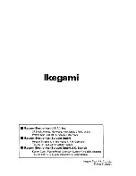 Предварительный просмотр 36 страницы Ikegami ICD-700 Instruction Manual