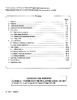 Предварительный просмотр 2 страницы Ikegami ICD-703WP Instruction Manual