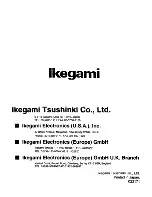 Preview for 41 page of Ikegami ICD-703WP Instruction Manual