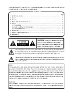 Preview for 2 page of Ikegami ICD-848 Instruction Manual