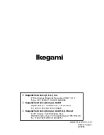 Preview for 14 page of Ikegami ICD-848 Instruction Manual