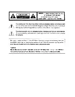 Предварительный просмотр 3 страницы Ikegami ICD-870 Series Instruction Manual