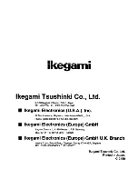 Предварительный просмотр 42 страницы Ikegami ICD-870P Instruction Manual