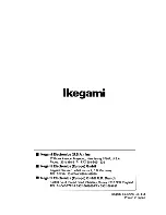 Preview for 24 page of Ikegami ICD-880 Instruction Manual