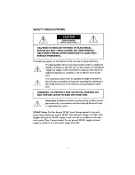 Preview for 2 page of Ikegami ICD0609VR Type 31 Installation And Operating Instructions Manual